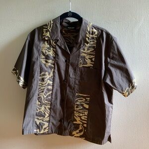 Rachel comey sparkly short sleeves shirt